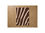 Tirasu - Long Pile Rug - Abstract Pattern - Brown