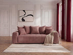 Roxelane - 3-Seater Sofa Bed - Heathered Fabric