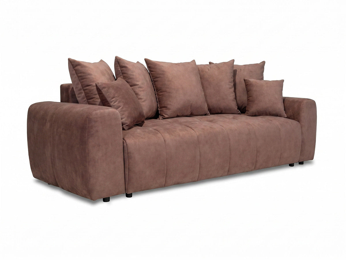 Roxelane - 3-Seater Sofa Bed - Heathered Fabric