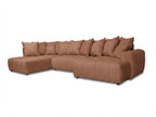 Roxelane - Panoramic Sofa Bed - Mottled Fabric - Right-Hand Corner