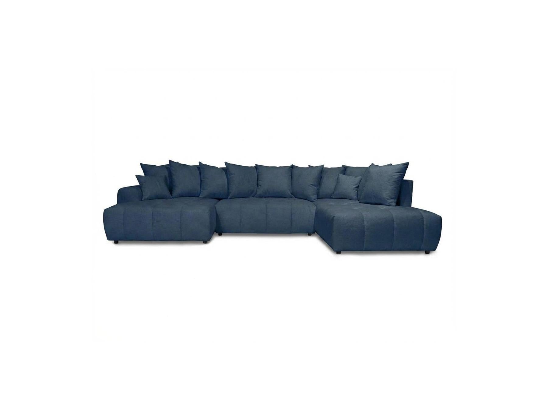 Roxelane - Panoramic Sofa Bed - Heathered Fabric - Left-Hand Corner