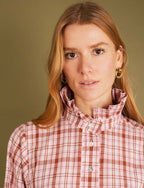 Alys Pink Checked Shirt