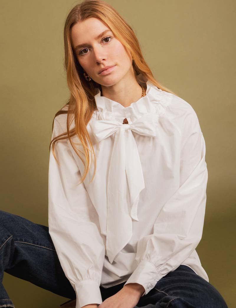 Hvid Bluse Dalia