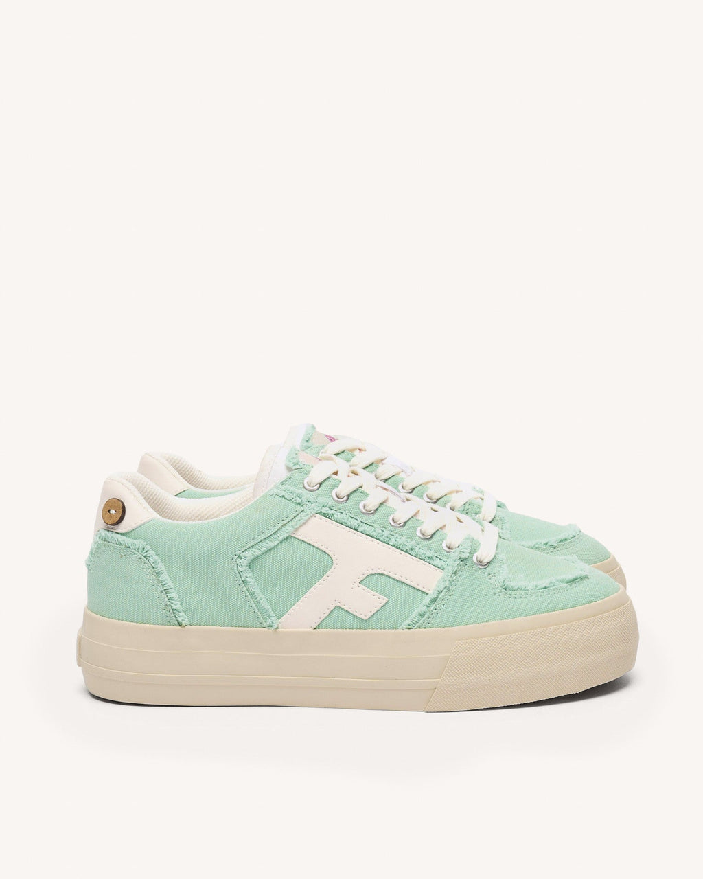 Baskets En Toile Vert Menthe