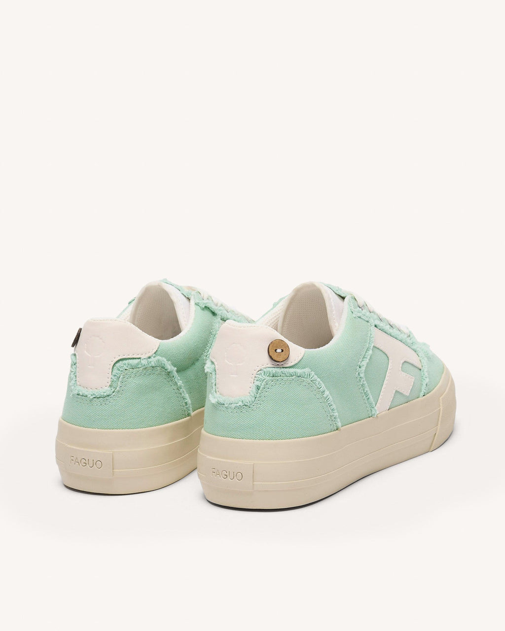 Baskets En Toile Vert Menthe