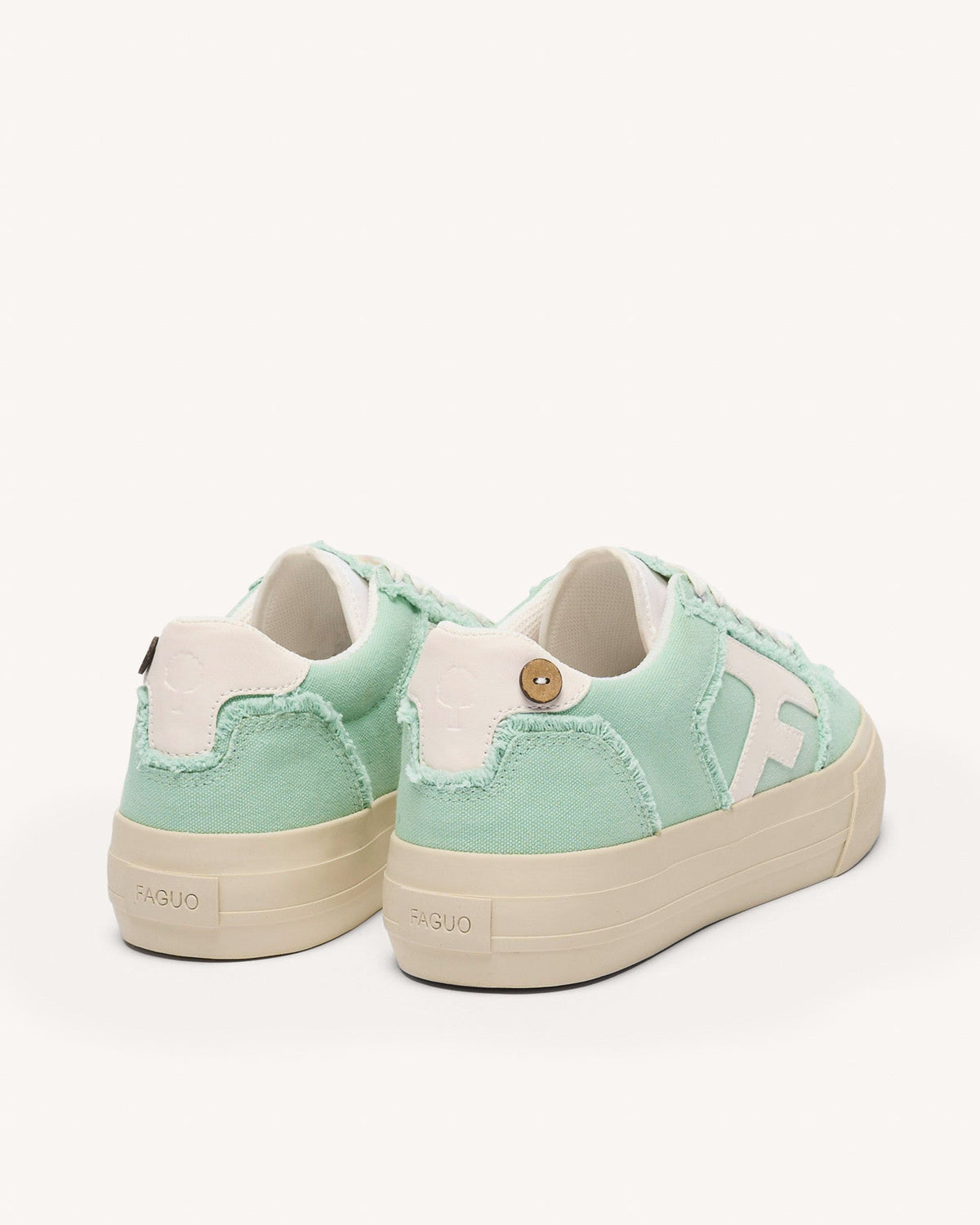 Baskets En Toile Vert Menthe