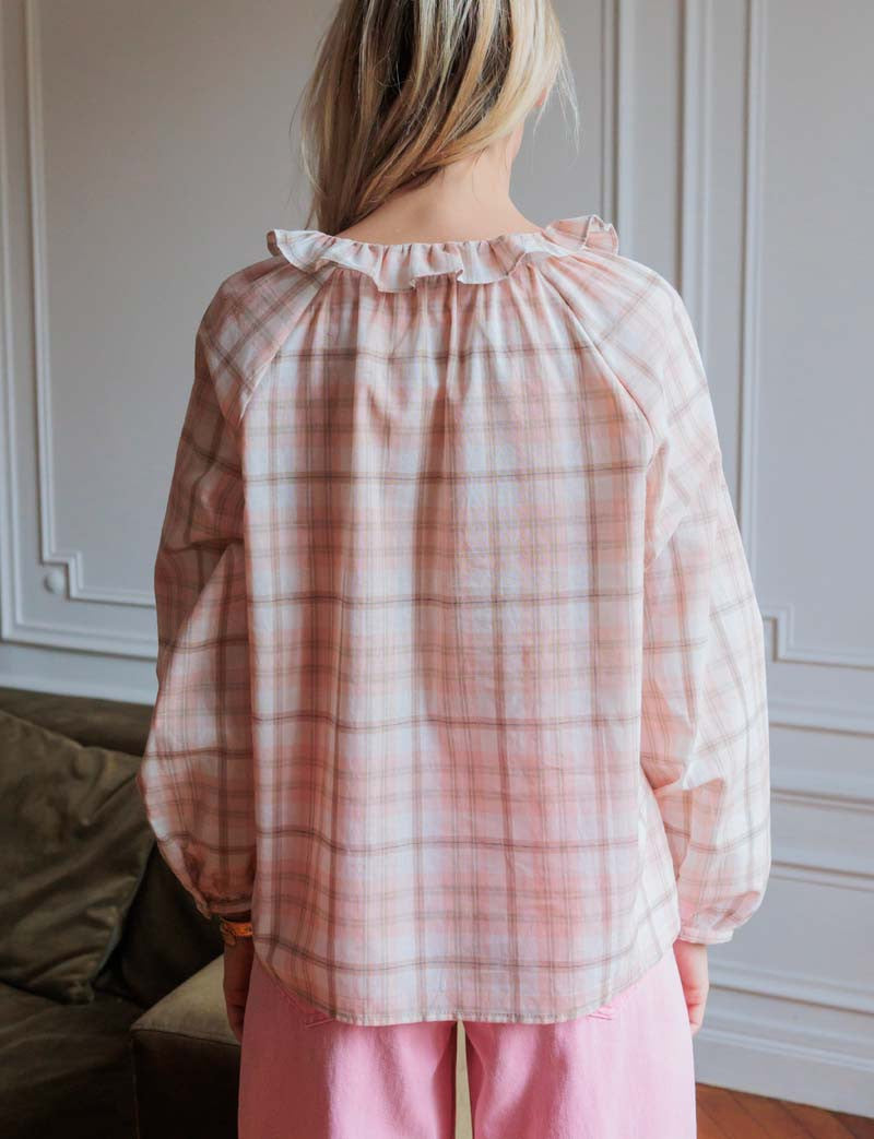 Roze Blouse Cyrille