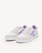 Sneaker Hazel – Weiß und Hellviolett