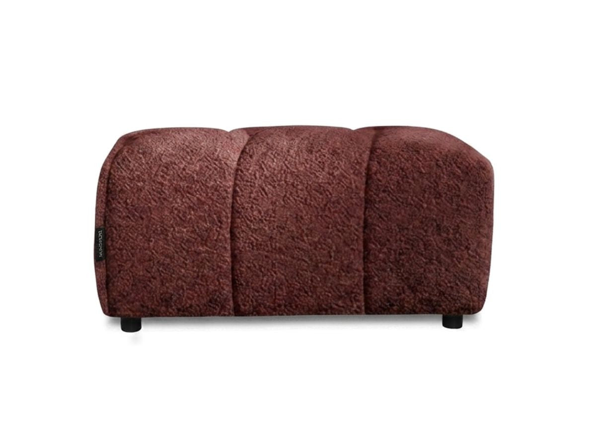 Roxelane - Pouf - Tissu Bouclette