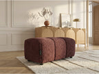 Roxelane - Pouf - Tissu Bouclette