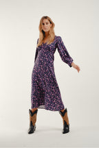 The Chrissie Mauve Dress