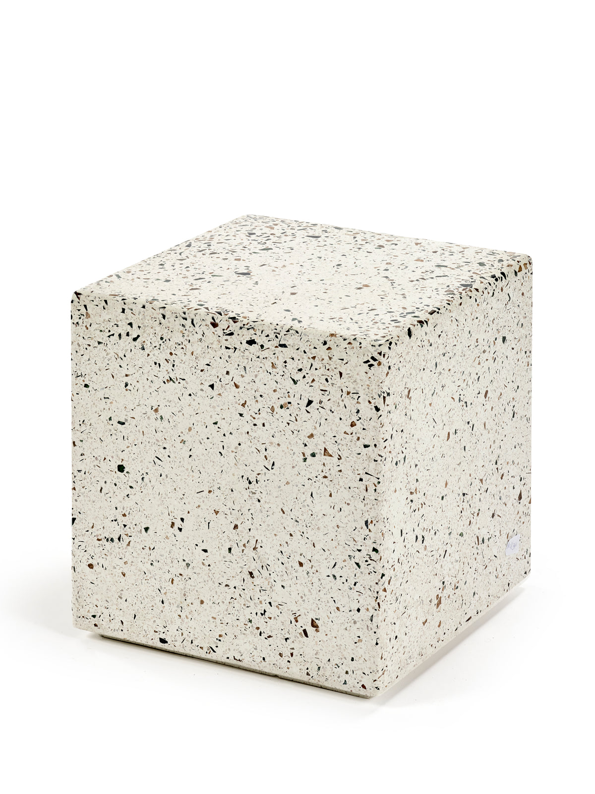 Pawn - Stolik Pomocniczy - L - Terrazzo - Biały