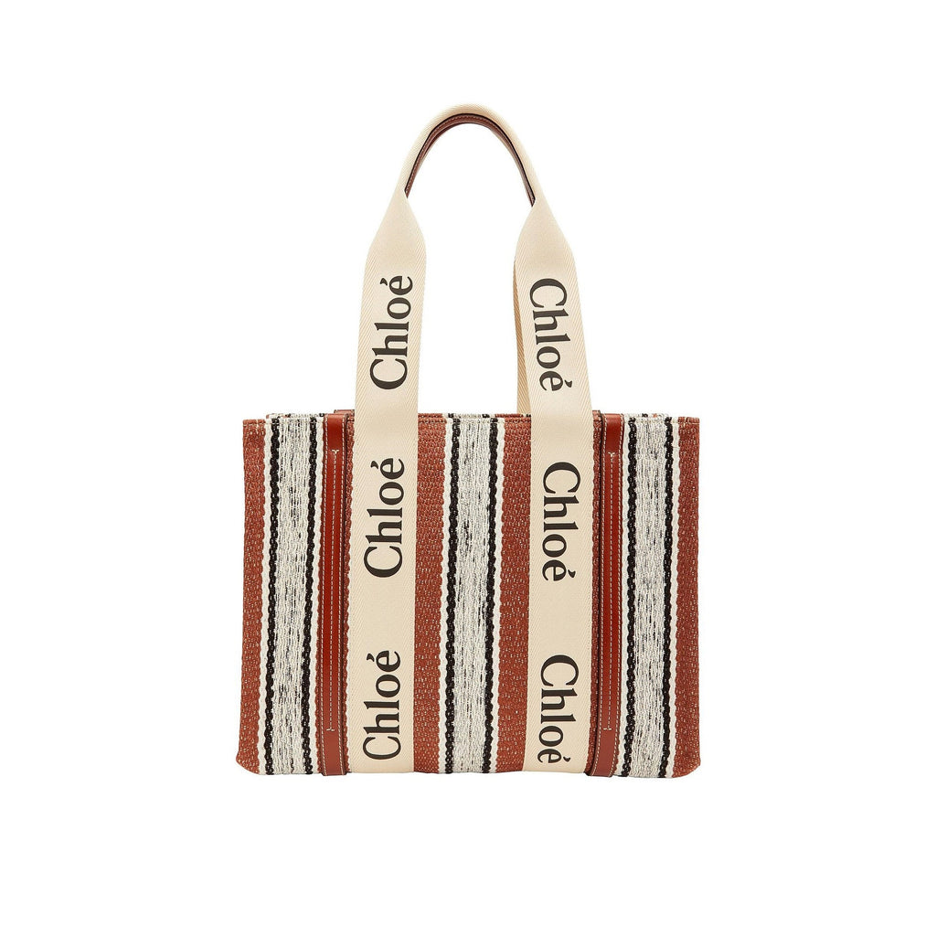 Chloe - Cabas Medium Woody - Femme - Brown