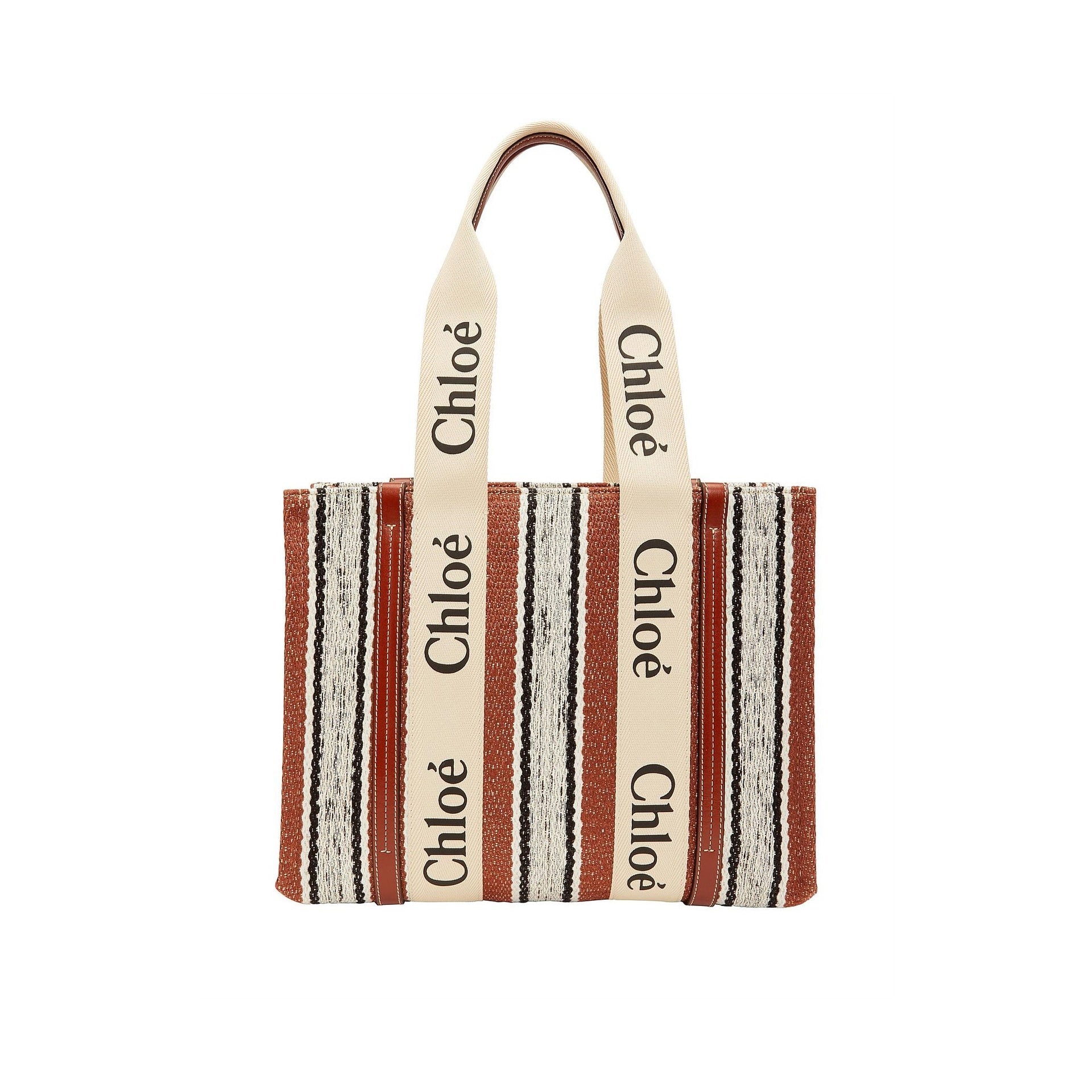 Chloe - Cabas Medium Woody - Femme - Brown