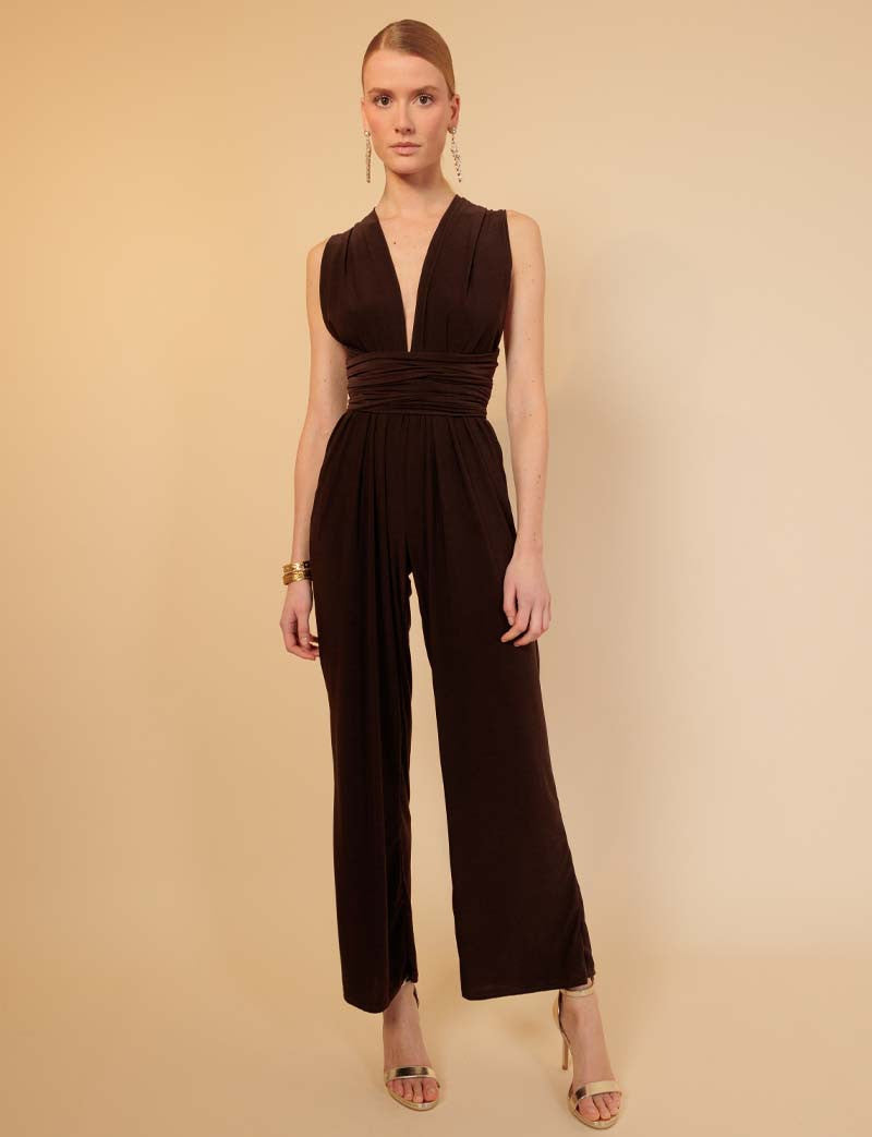 Brun Jumpsuit Gabriella