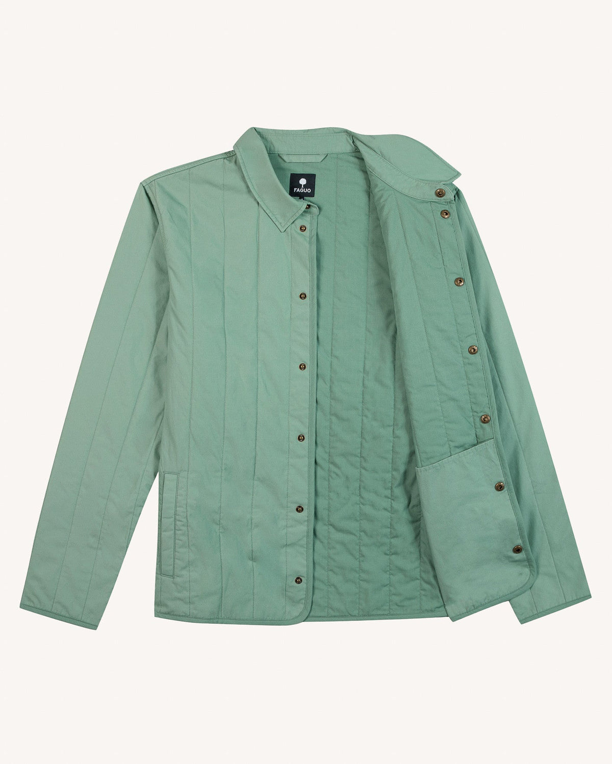 Veste En Coton Vert D'Eau