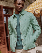 Veste En Coton Vert D'Eau