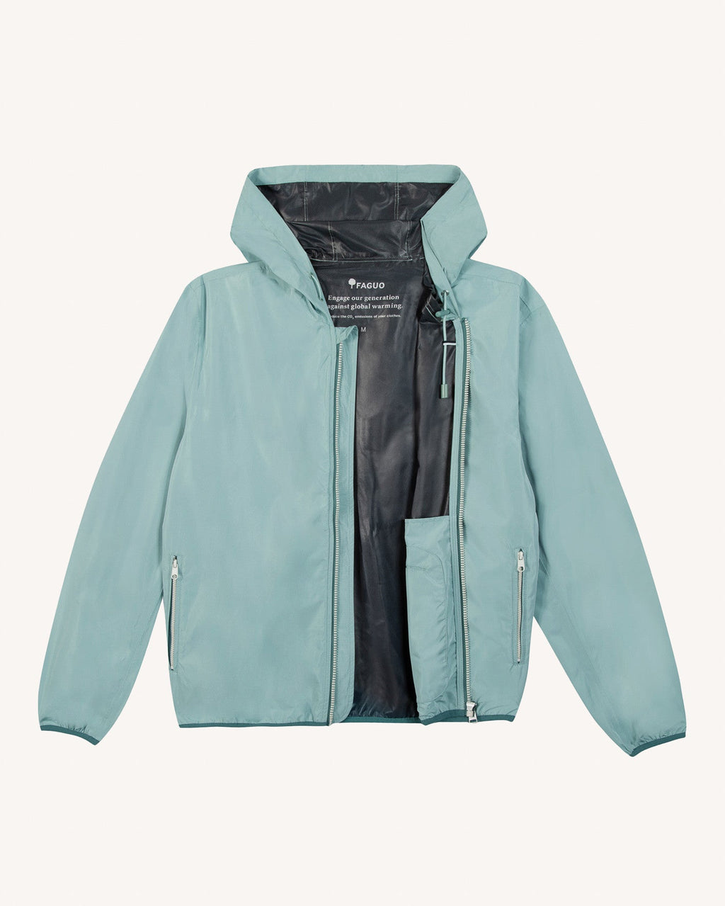 Wasserdichte Jacke Blau