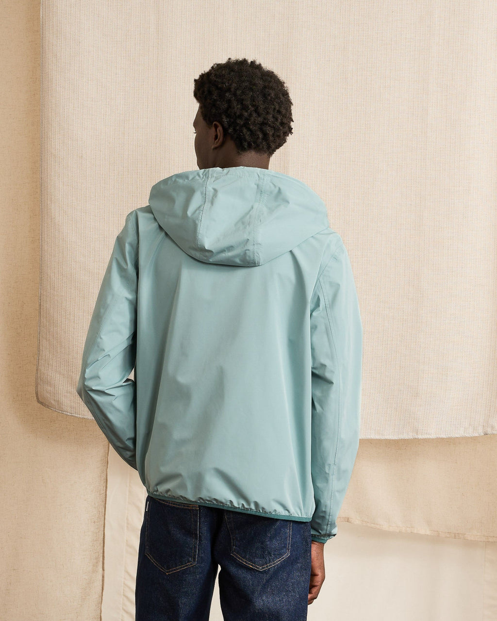 Wasserdichte Jacke Blau