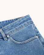 Jean Slim Denim Clair Coton Recyclé