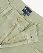 Jeans affusolati kaki chiaro