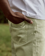Jeans affusolati kaki chiaro