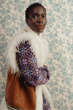 Chaqueta con efecto ante The Aretha Folk