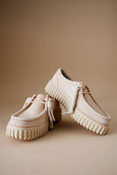 Torhill Bee - Ecru Suede - Women's