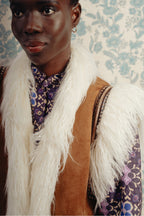 Chaqueta con efecto ante The Aretha Folk