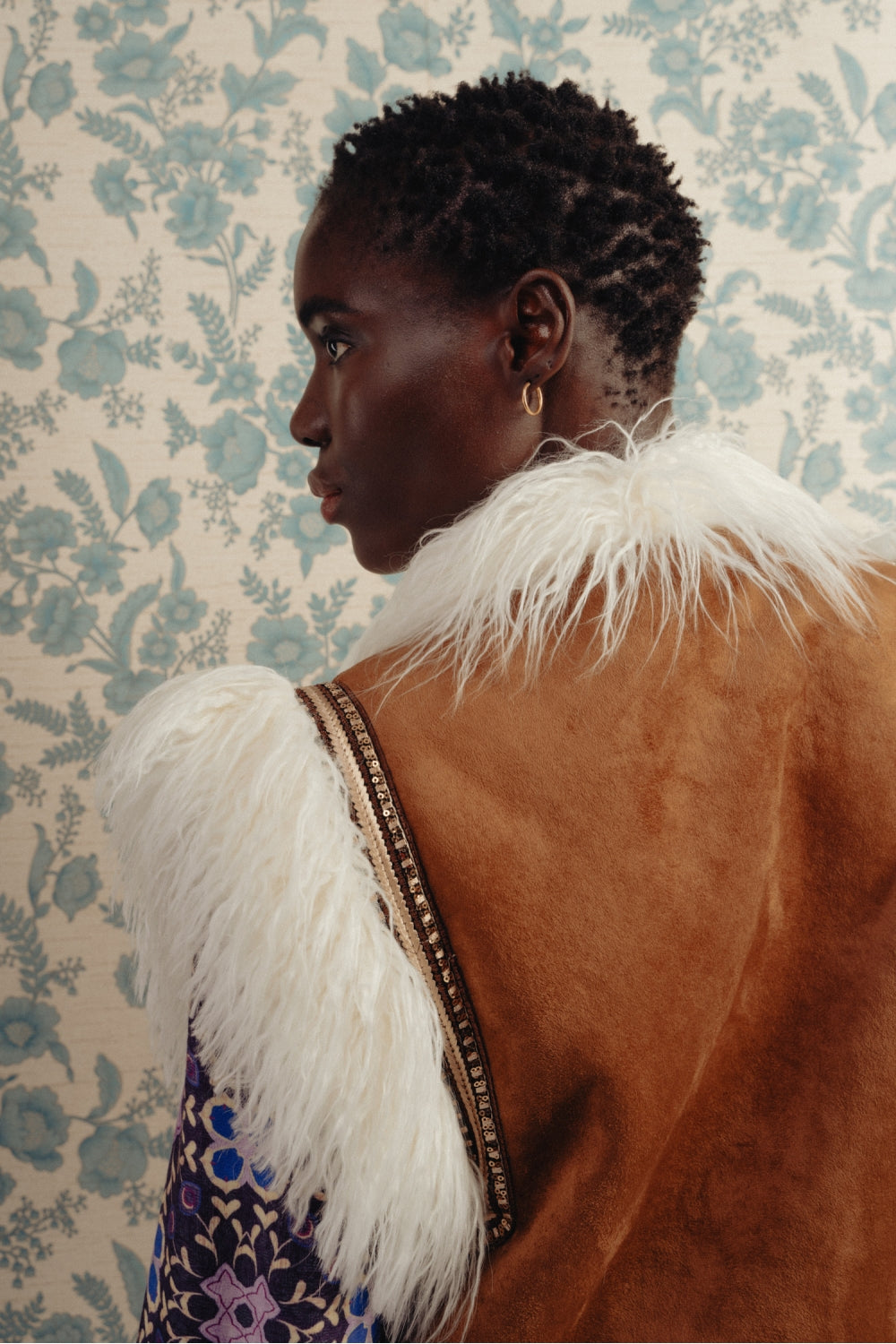Chaqueta con efecto ante The Aretha Folk