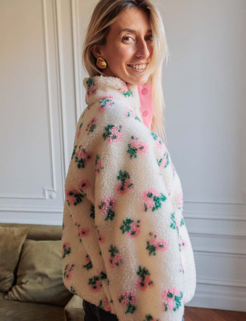Blumen-Sweatshirt Adar