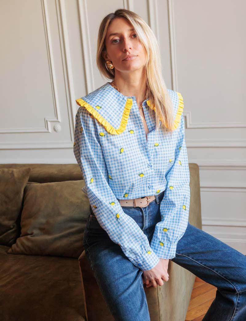 Citrona Sky Blue Shirt