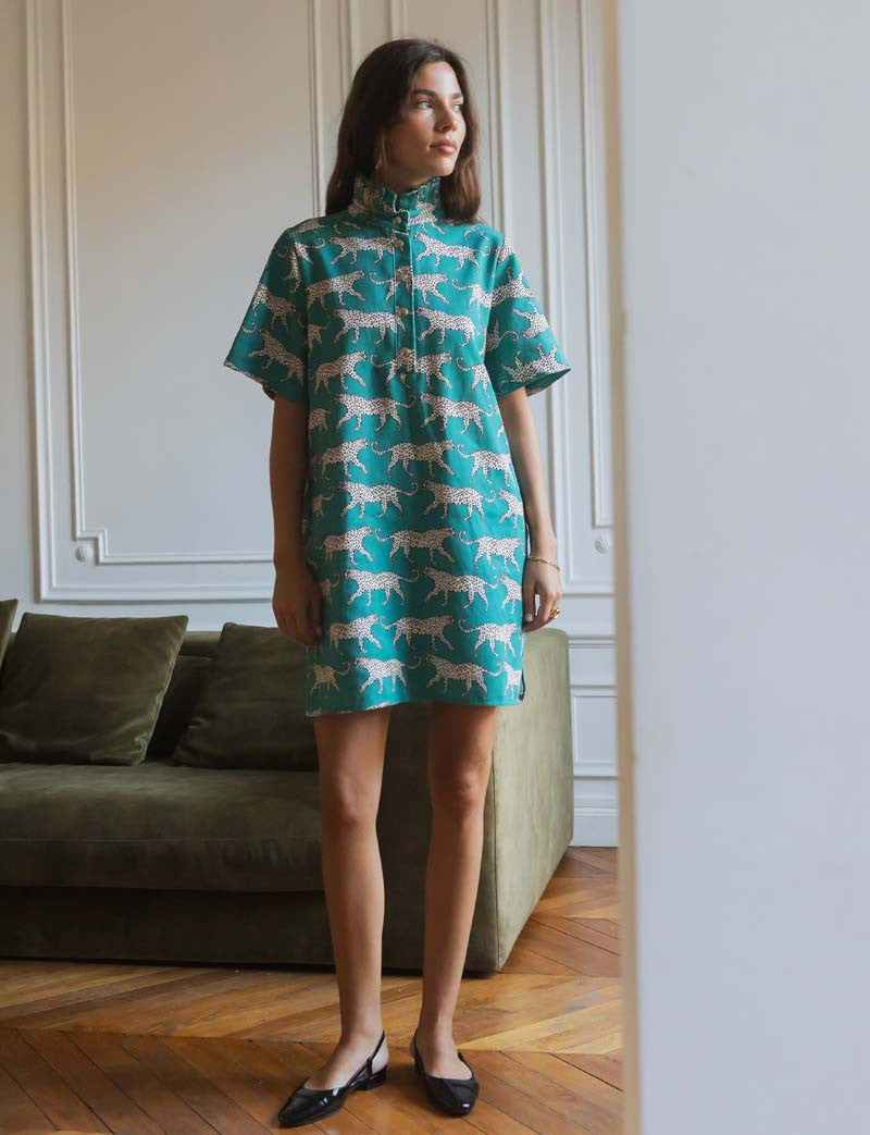 James Green & Leopard Dress