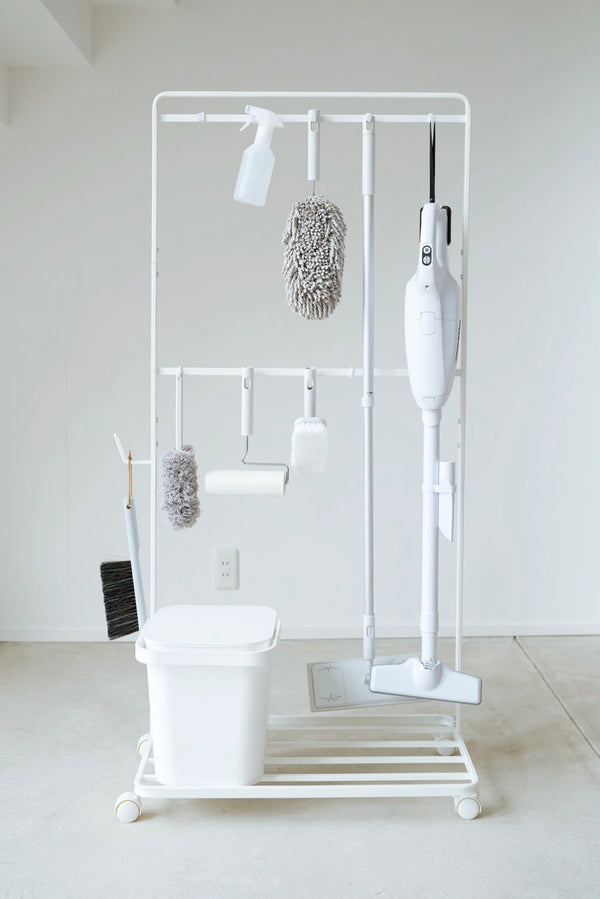 Estante de Almacenamiento con Ruedas - Tower - Blanco
