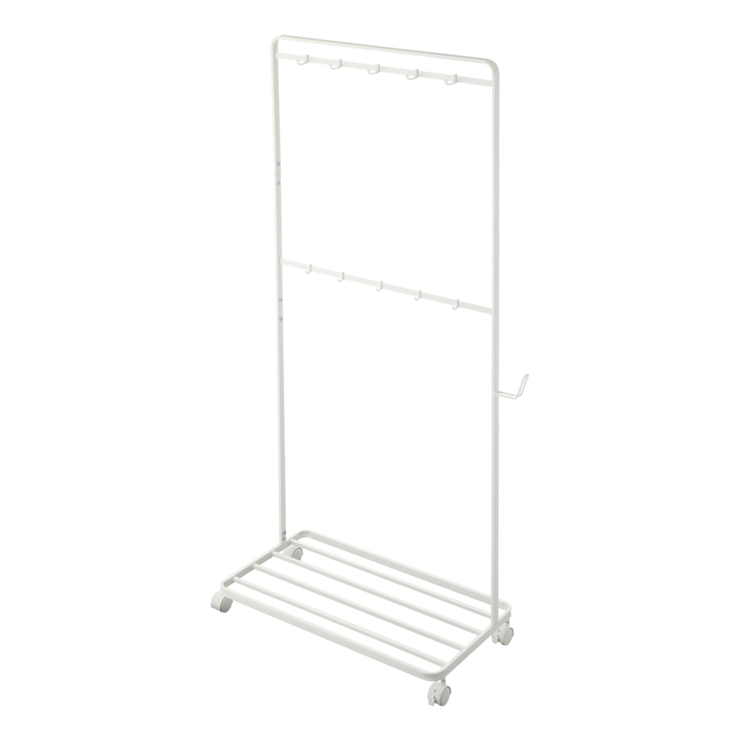 Estante de Almacenamiento con Ruedas - Tower - Blanco