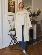 Trench Amarillo Floro