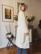 Trench Amarillo Floro