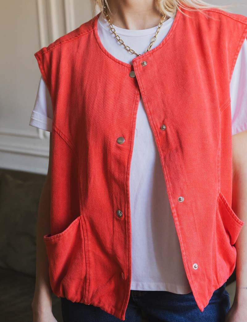 Gilet Rouge Kalea