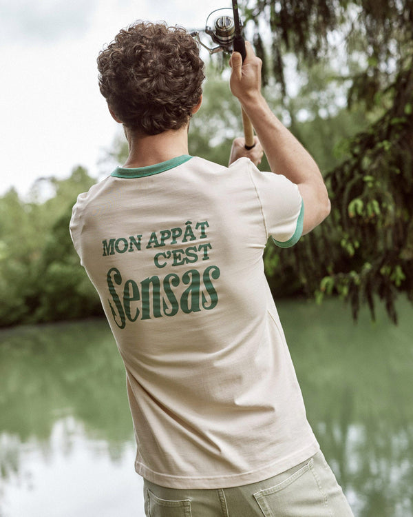 T-Shirt Écru Coton