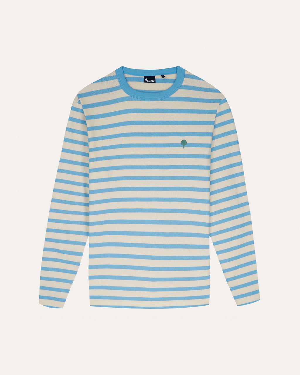 Witte & Hemelsblauwe Katoenen Marinière