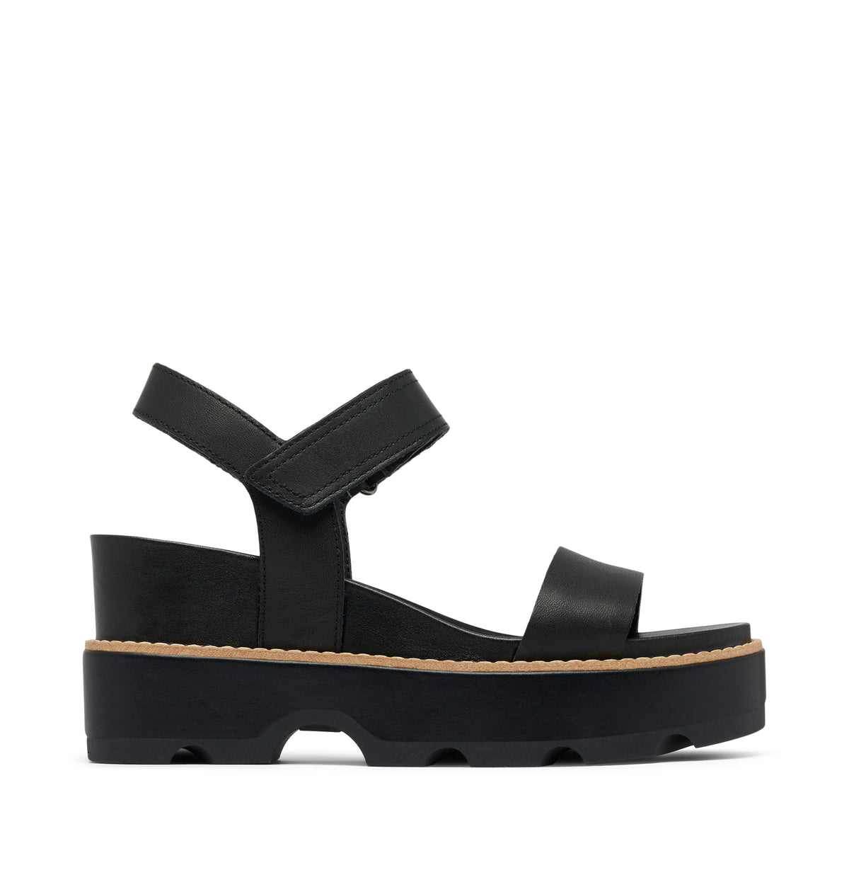 Sandales Compensées À Bride En Y Joanie™ Iv - Black & Sea Salt - Femme