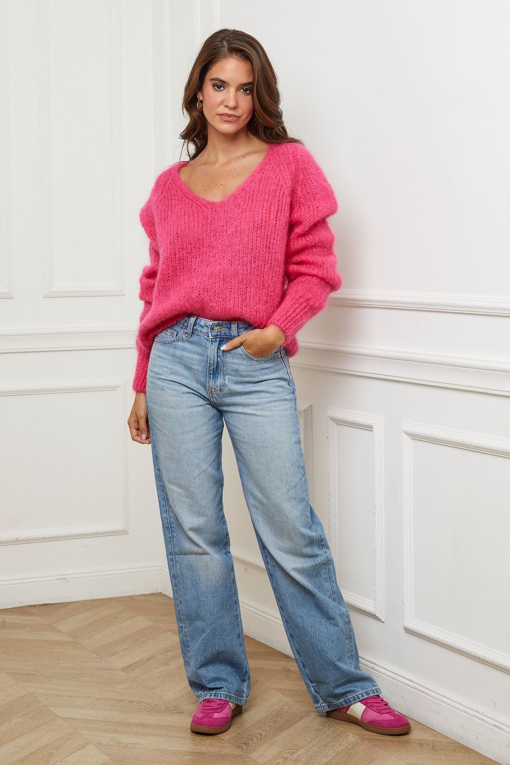 Sweater - Fuchsia