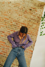 Mahaut Purple Blouse