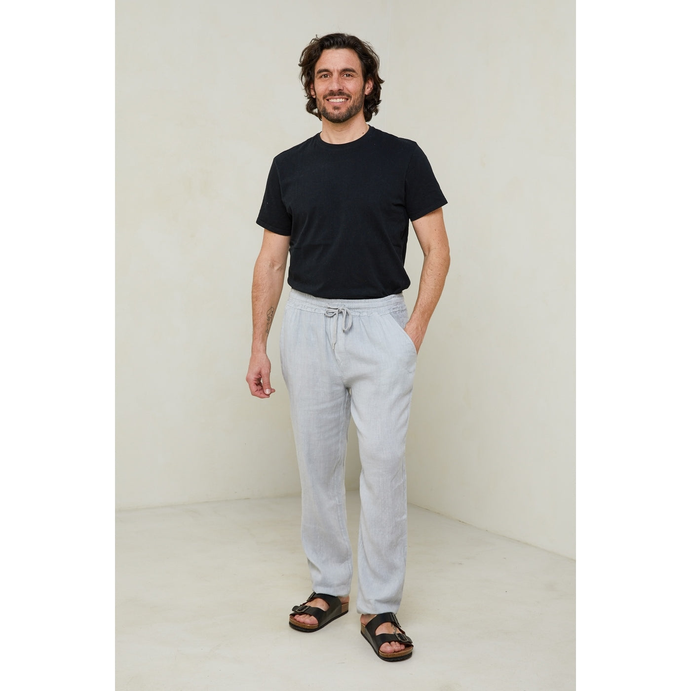 Pantalón - Gris claro - Hombre