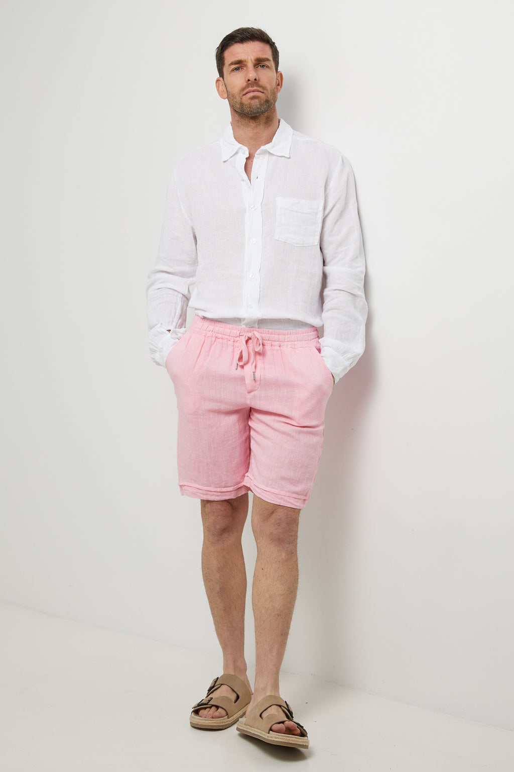 Shorts - Rosa - Hombre