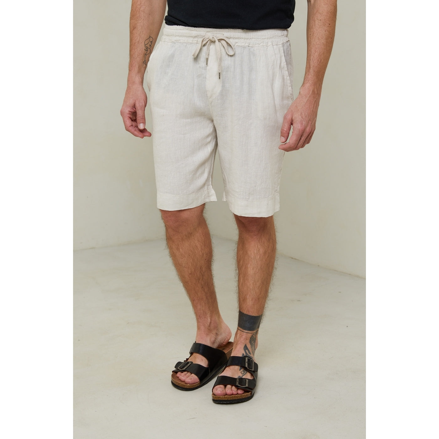 Pantalón corto - Beige - Hombre