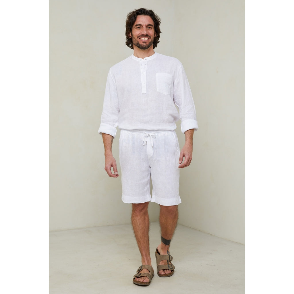 Pantalones cortos - Blanco - Hombre