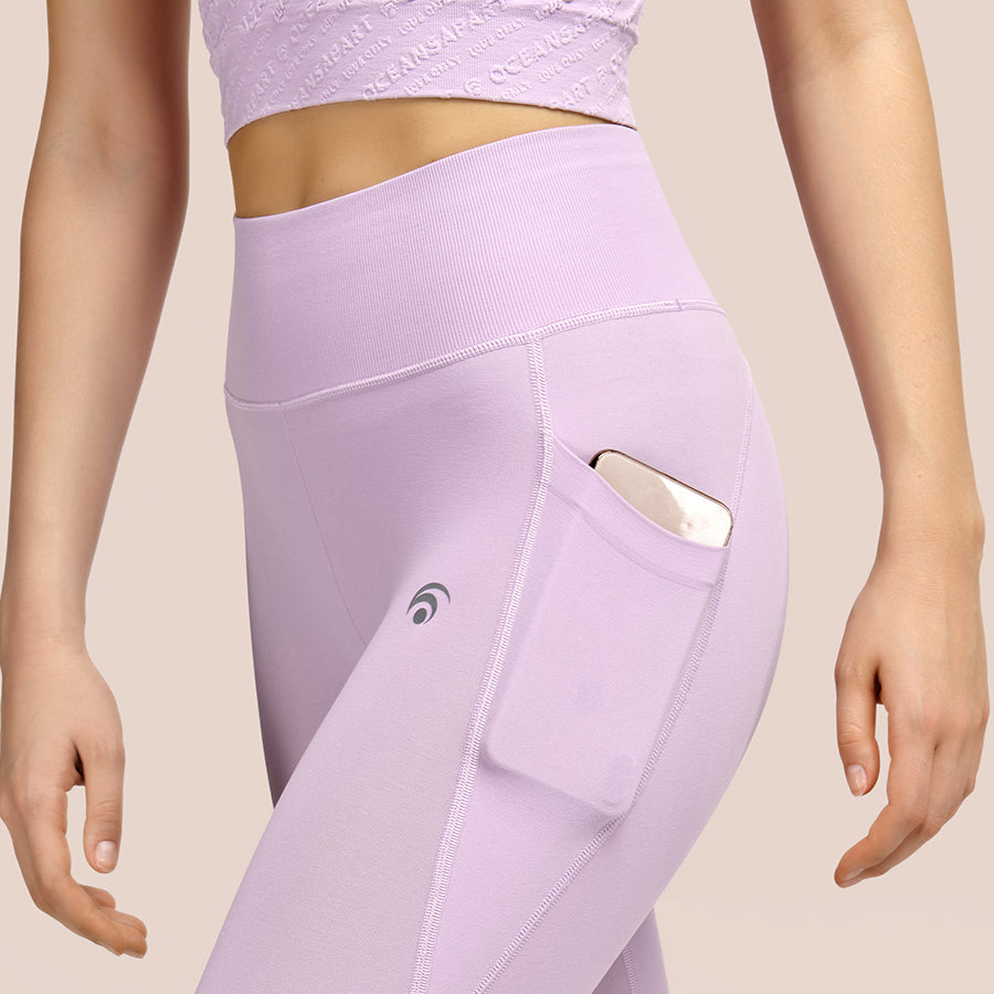 OCEANSAPART - Pantalones Michelle - Lavanda helada