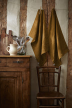 Set of 2 Dish Towels - Washed Linen - Soline - Caramel