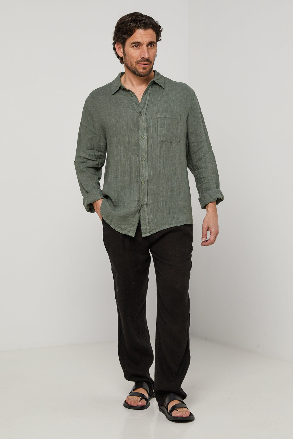 Shirt - Khaki - Men